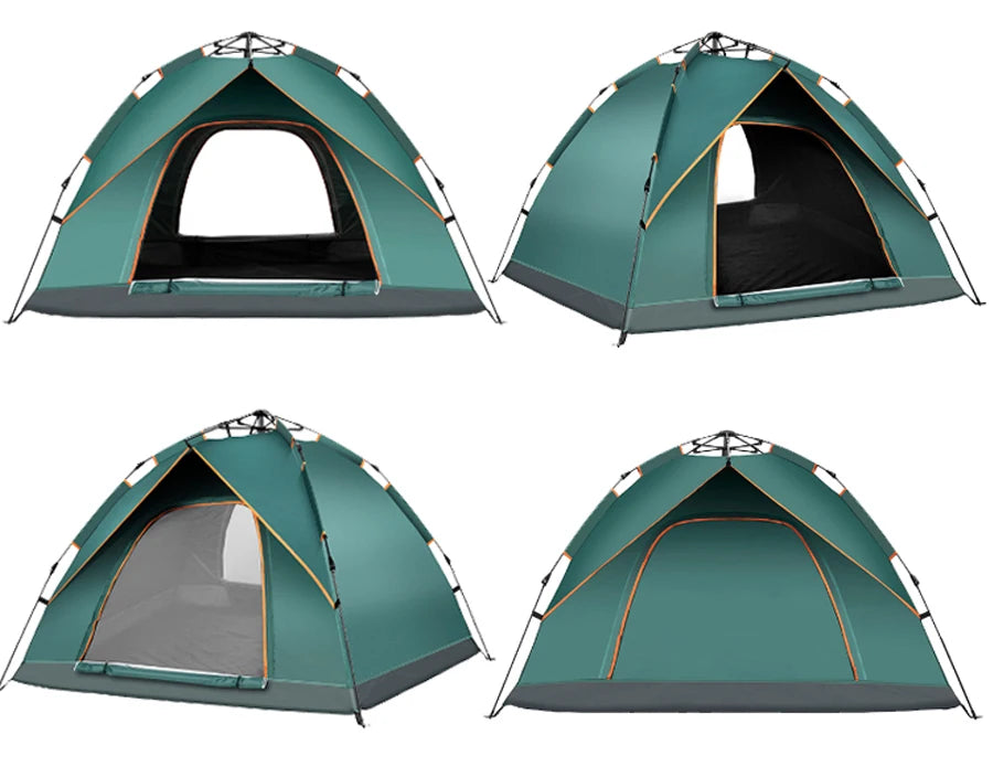 !!Survival Now™ 3-4 Person Outdoor Quick-Open Tent