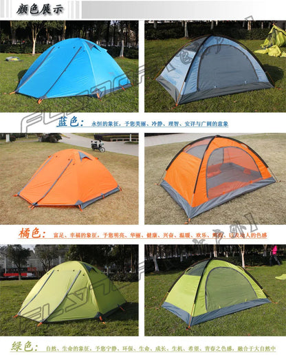 !!Survival Now™ 4-Season 3-Person Hiking Tent