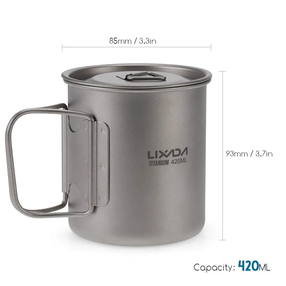 Survival Now™ Ultralight Titanium Cup Mug