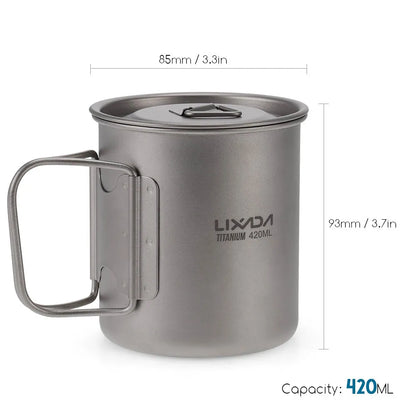 Survival Now™ Ultralight Titanium Cup Mug