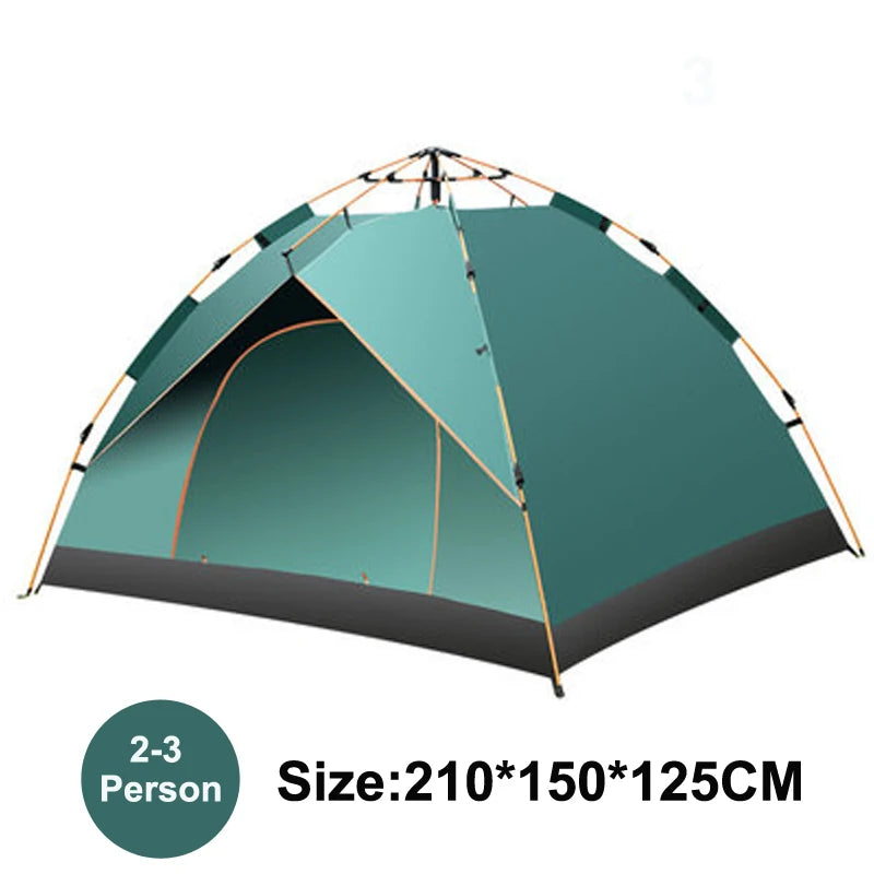 !!Survival Now™ 3-4 Person Outdoor Quick-Open Tent