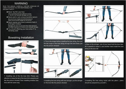 Survival Now™ Takedown Recurve Bow