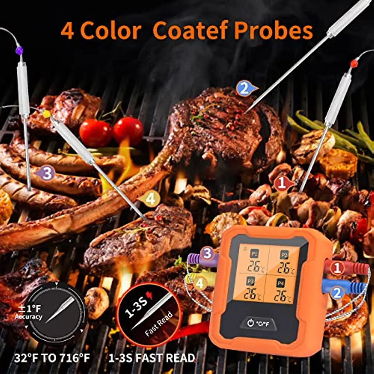 Survival Now™ Wireless Meat Thermometer