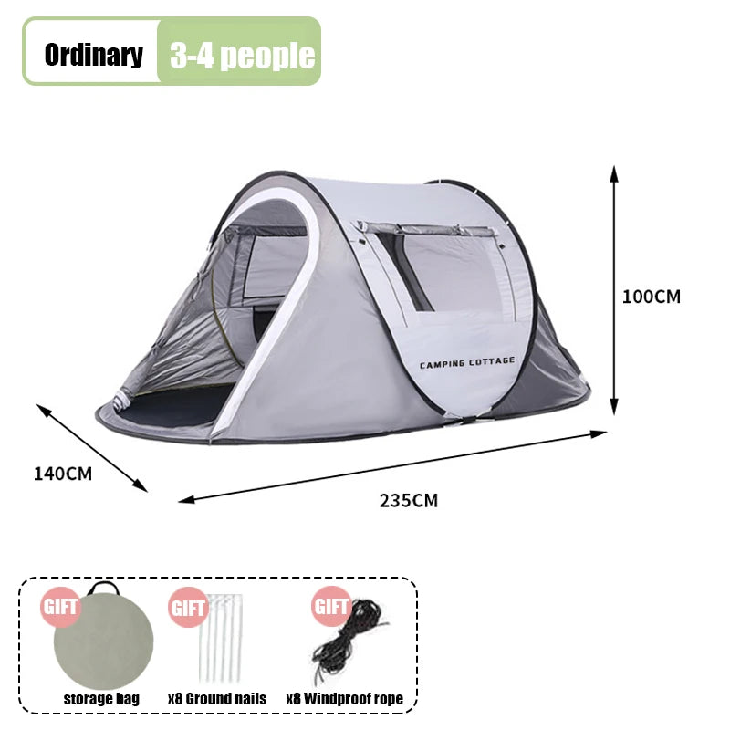 !!Survival Now™ Outdoor Automatic Camping Tent