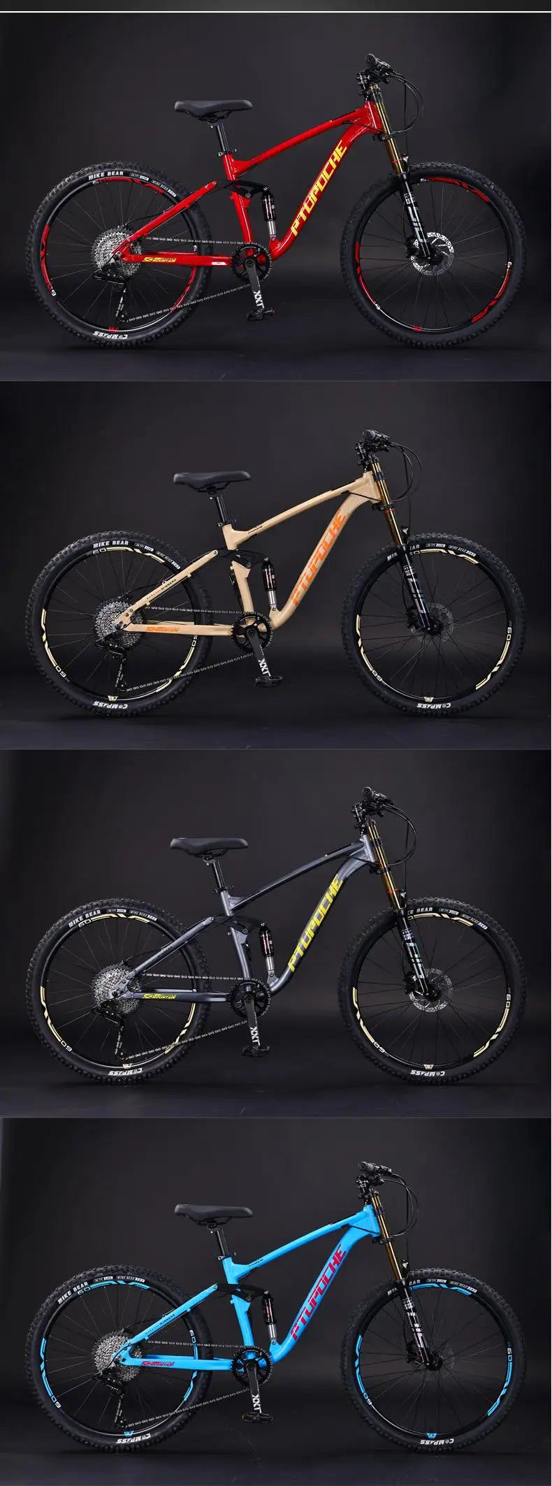 Survival Now™ Soft Tail Mountain Bike