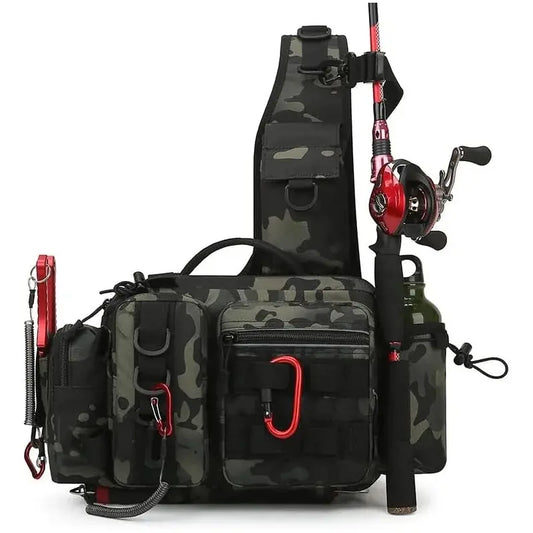 Survival Now™ Fishing Tackle Backpack and Gear Storage Bag