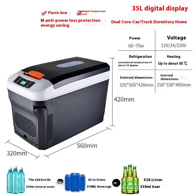 !!Survival Now™ 35L/26L Mini Refrigerator