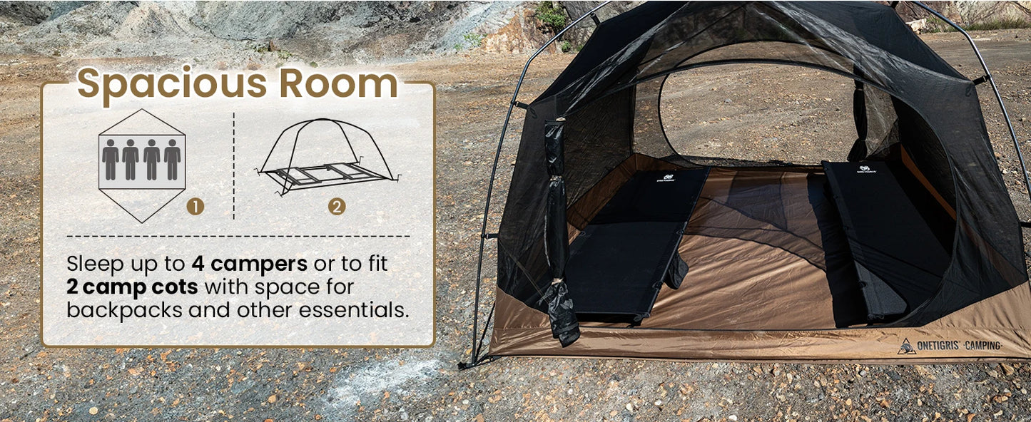 !!Survival Now™ Camping Tent