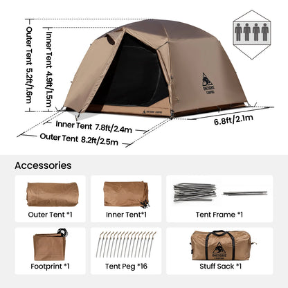 !!Survival Now™ Camping Tent