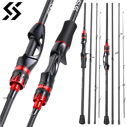 Survival Now™ Ultralight Carbon Fiber Casting Spinning Rod