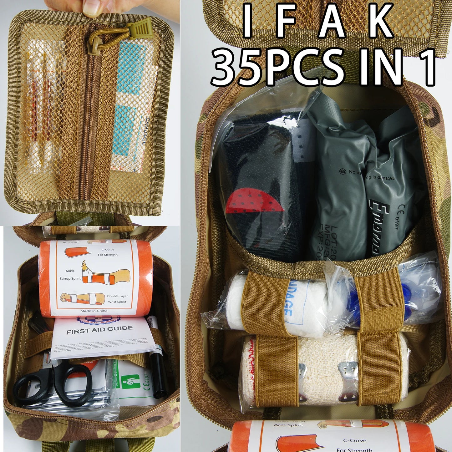 Survival Now™ Rescue EDC Pouch First Aid Kit