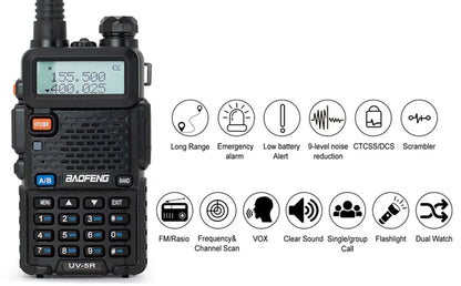 Survival Now™ UV-5R Walkie Talkie