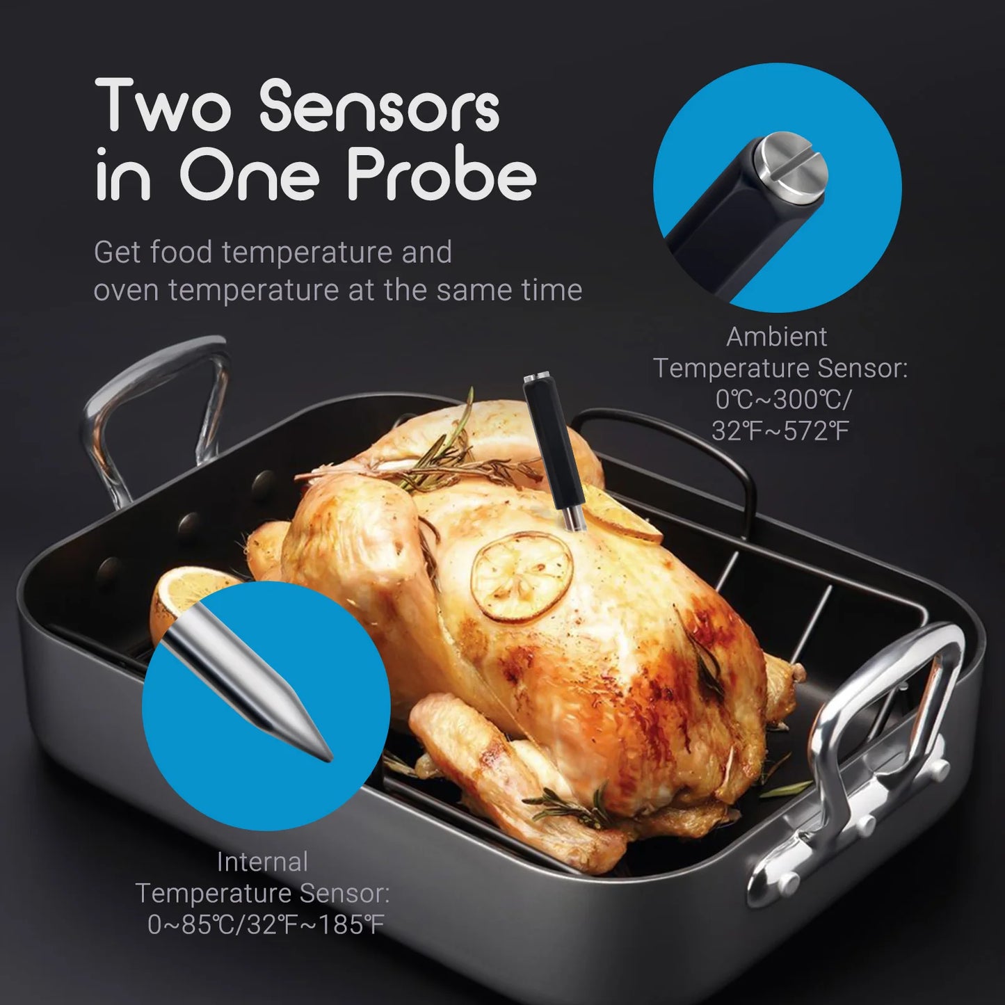 Survival Now™ Wireless Meat Food Thermometer