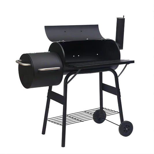 Survival Now™ BBQ Charcoal Grill and Offset Smoker