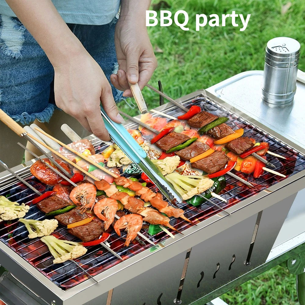 Survival Now™ Stainless Steel Barbecue Grill