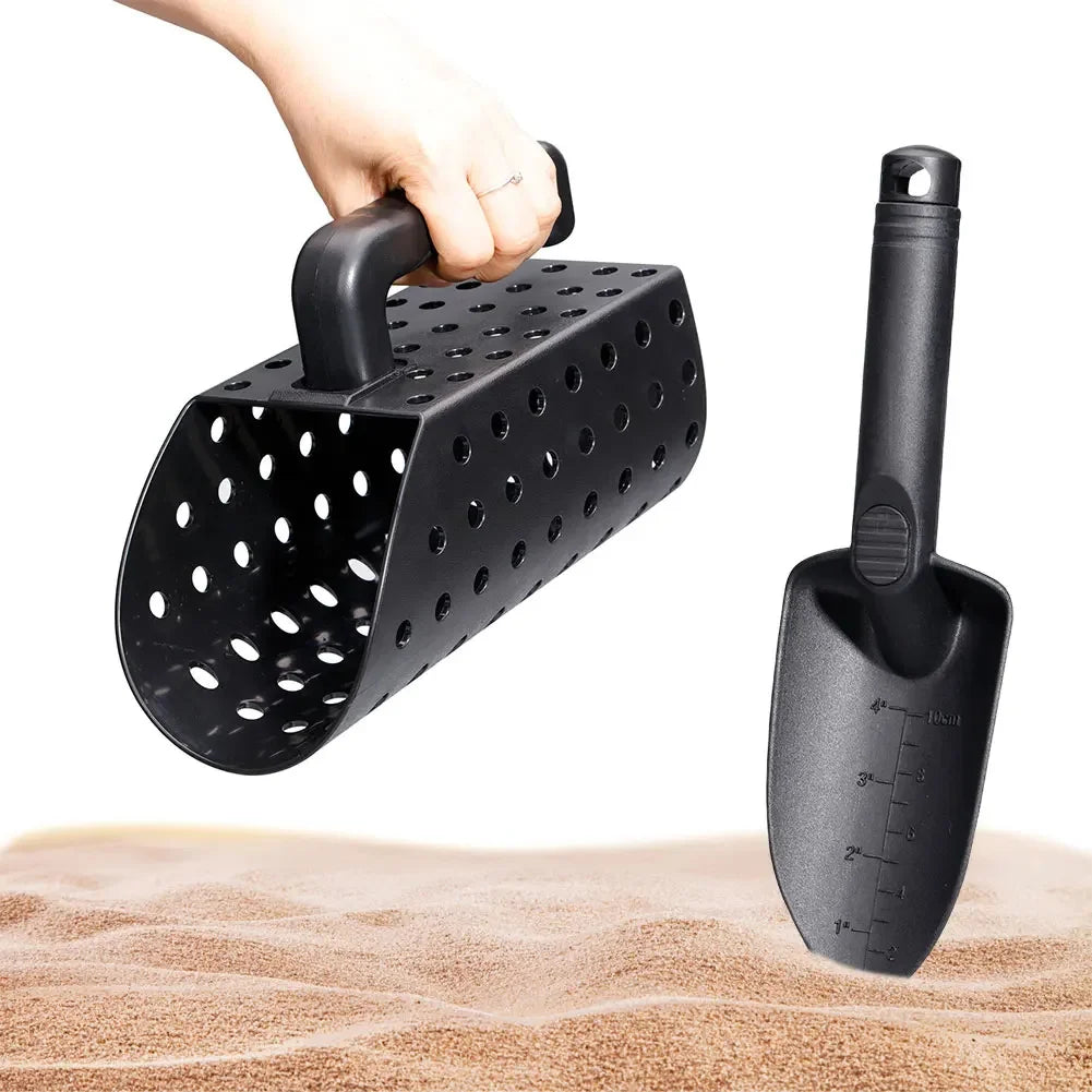 Survival Now™ Plastic Beach Shovel and Sand Scoop Set