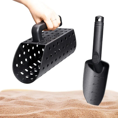 Survival Now™ Plastic Beach Shovel and Sand Scoop Set