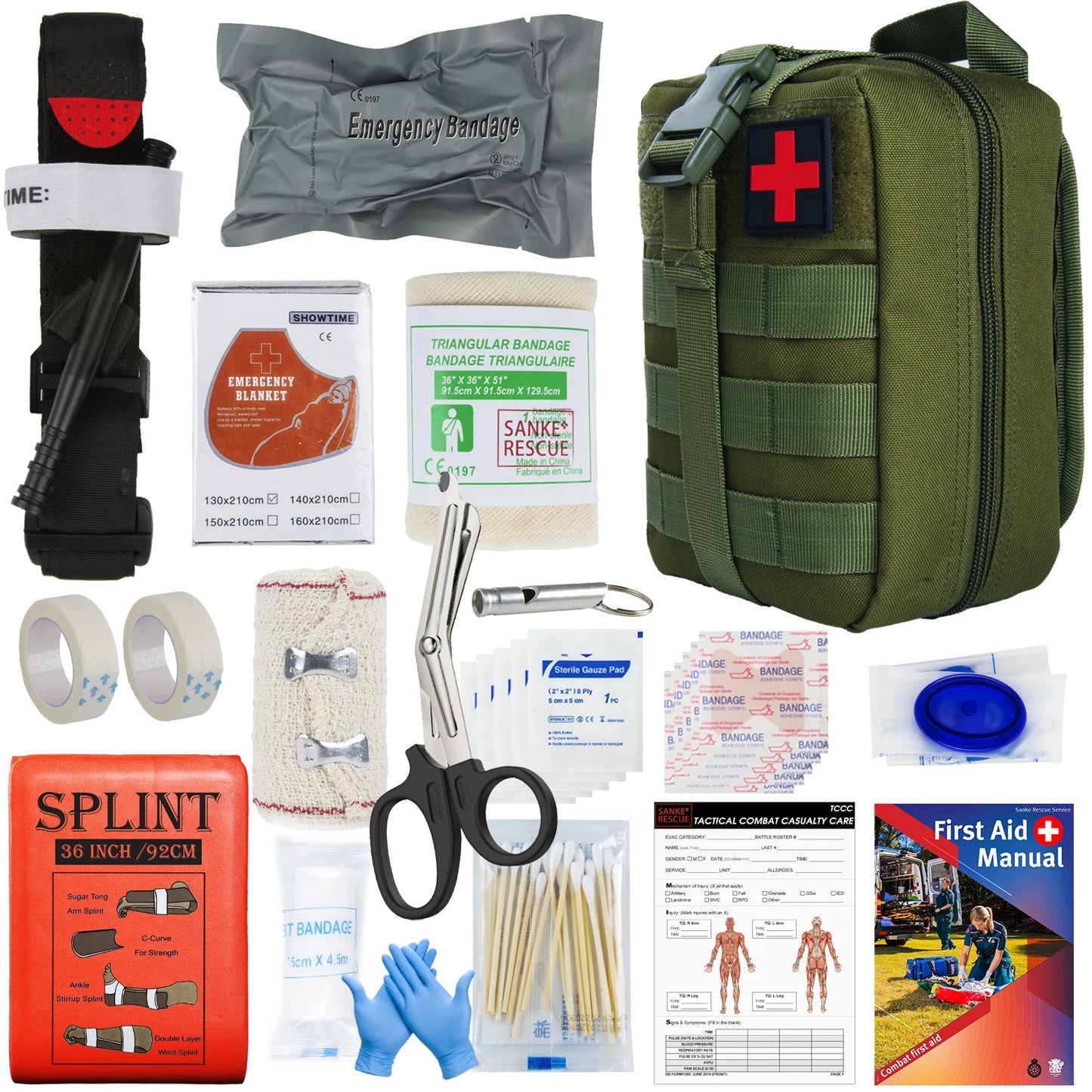 Survival Now™ Rescue EDC Pouch First Aid Kit