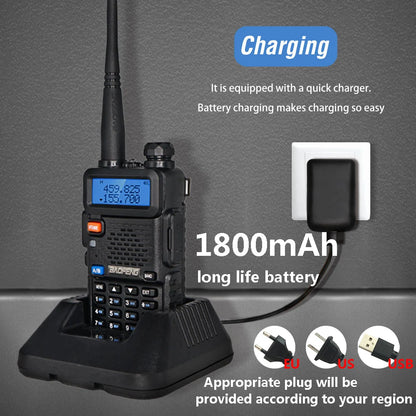 Survival Now™ UV-5R Walkie Talkie