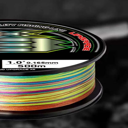 Survival Now™ Braided Green & White Fishing Line