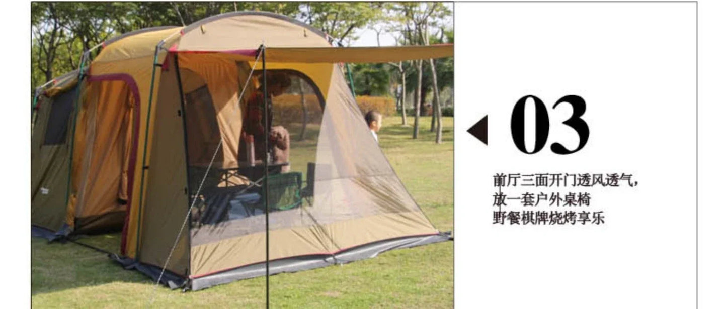 !!Survival Now™ 4-8 Person Camping Tent