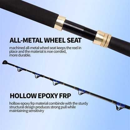 Survival Now™ Deep Sea Fishing Rod