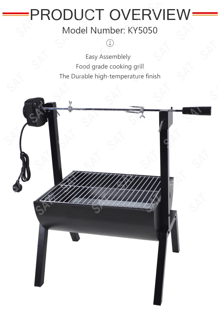 Survival Now™ Outdoor Electric Pig Spit Roaster