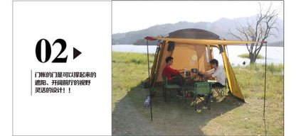 !!Survival Now™ 4-8 Person Camping Tent