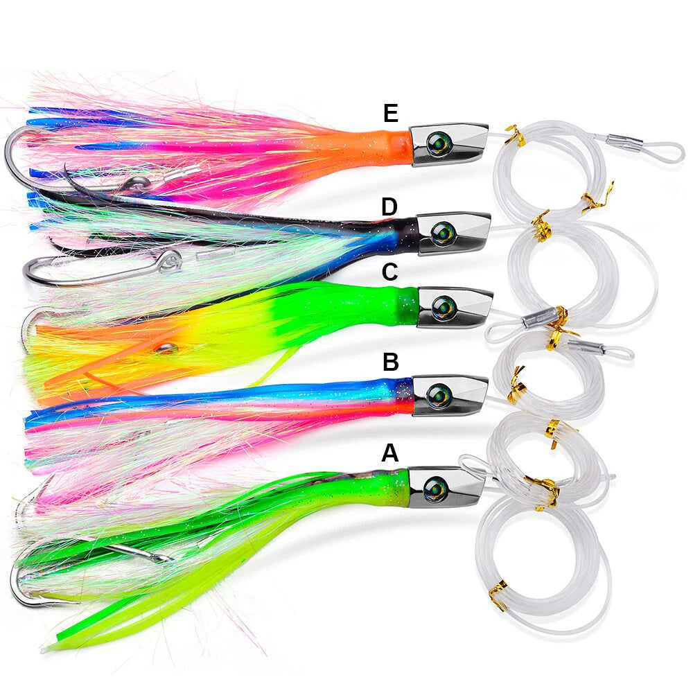 Survival Now™ 1PC Deep-Sea Skirted Fishing Lure