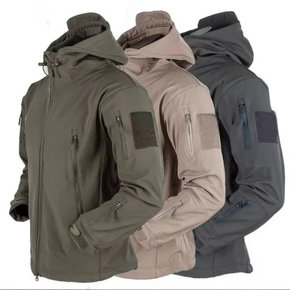 Survival Now™ Military Shark Skin Soft Shell Jacket