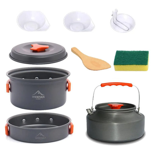 Survival Now™ Camping Outdoor Cookware Set