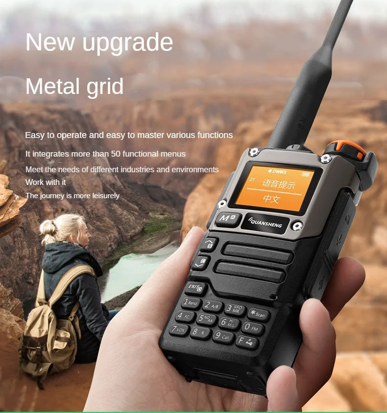 Survival Now™ 5W Air Band Walkie Talkie