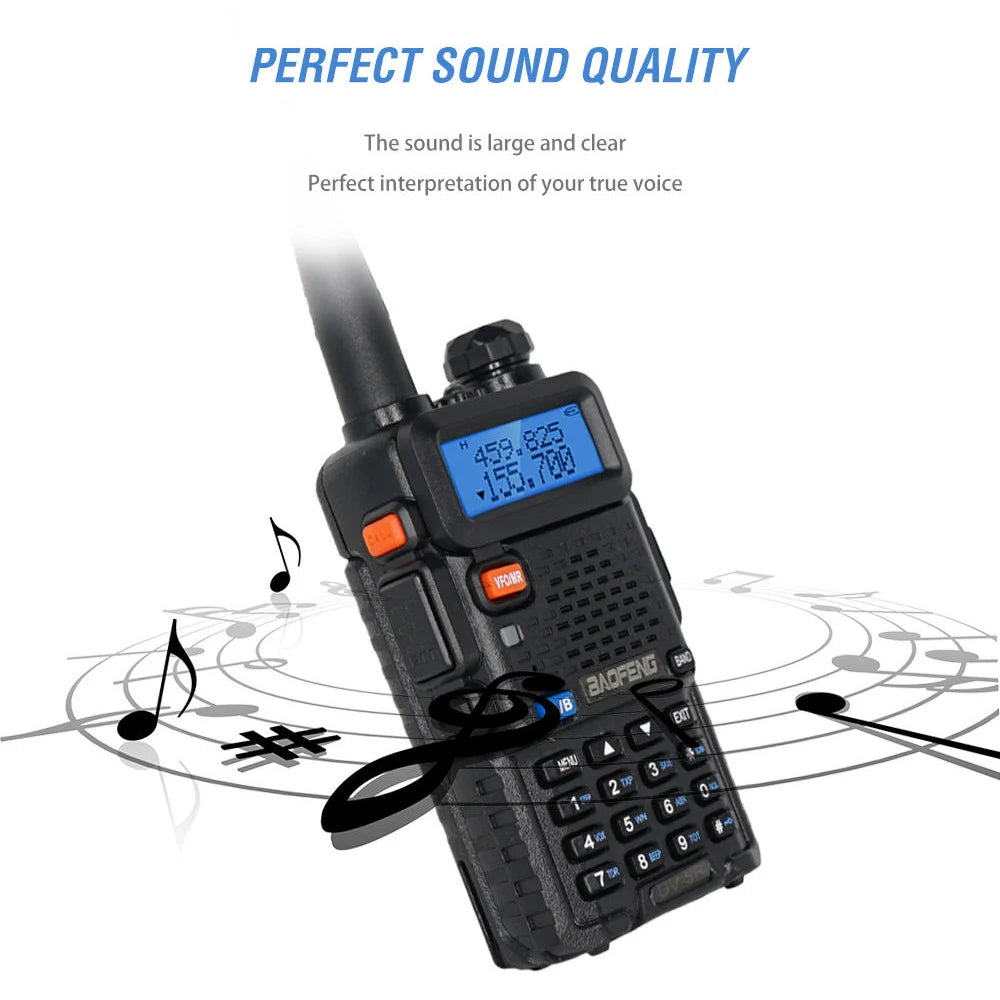 Survival Now™ UV-5R Walkie Talkie