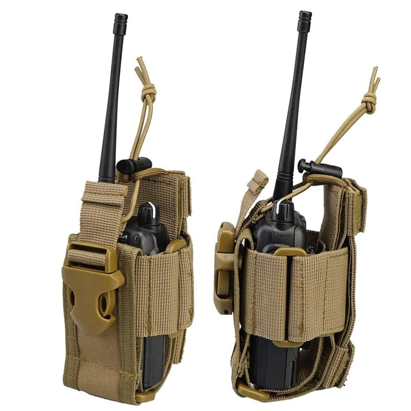 Survival Now™ Tactical Walkie Talkie Holder Bag