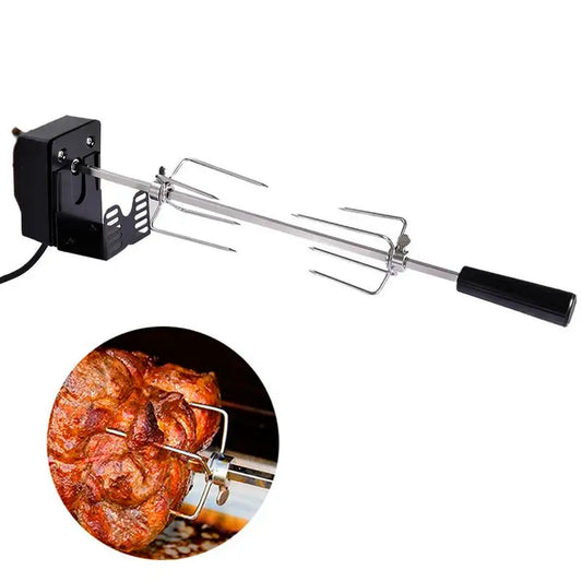 Survival Now™ Automatic BBQ Spit Rotisserie with Motor