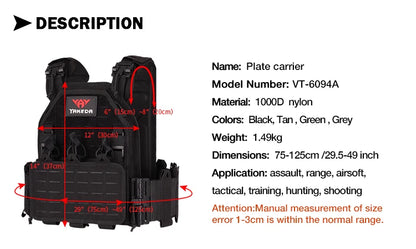 Survival Now™ Lightweight Quick Release Combat Plate Carrier