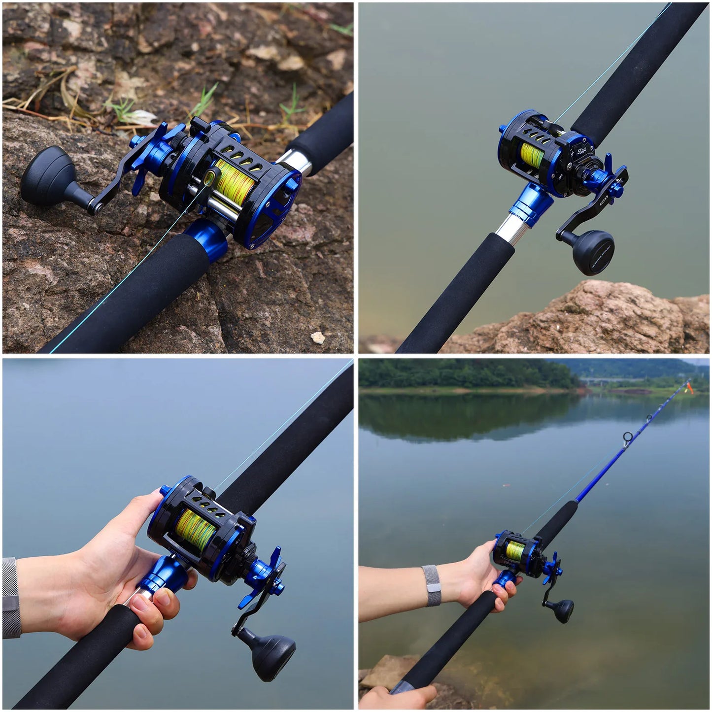 Survival Now™ Trolling Reel with Level Wind