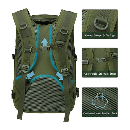 Survival Now™ 40L Military Tactical Backpack