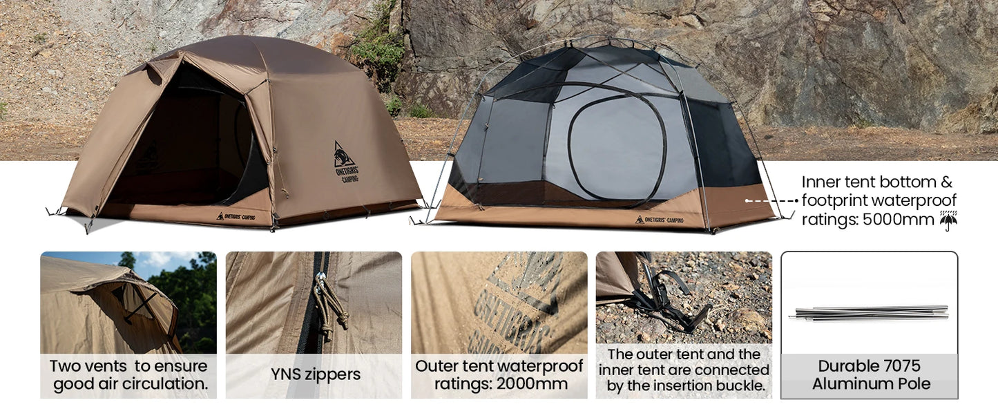 !!Survival Now™ Camping Tent