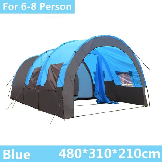 !!Survival Now™ 8-10 Person Waterproof Outdoor Tent