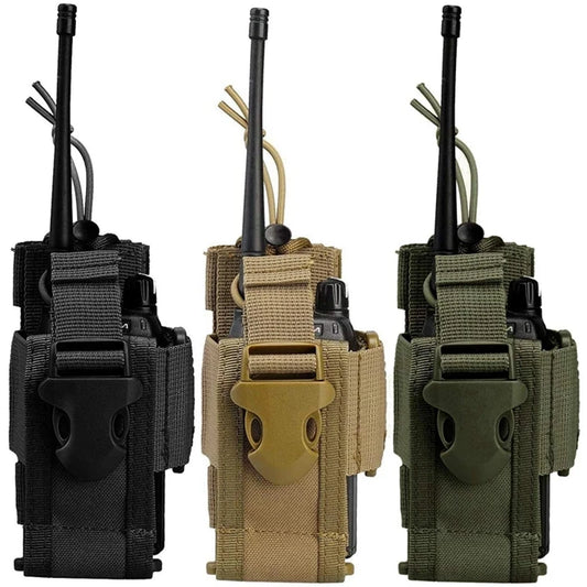 Survival Now™ Tactical Walkie Talkie Holder Bag