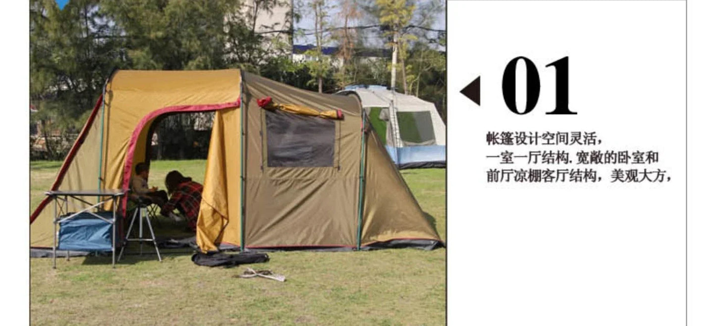 !!Survival Now™ 4-8 Person Camping Tent