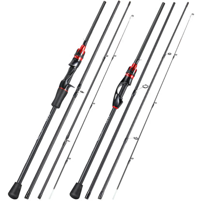 Survival Now™ Ultralight Carbon Fiber Casting Spinning Rod