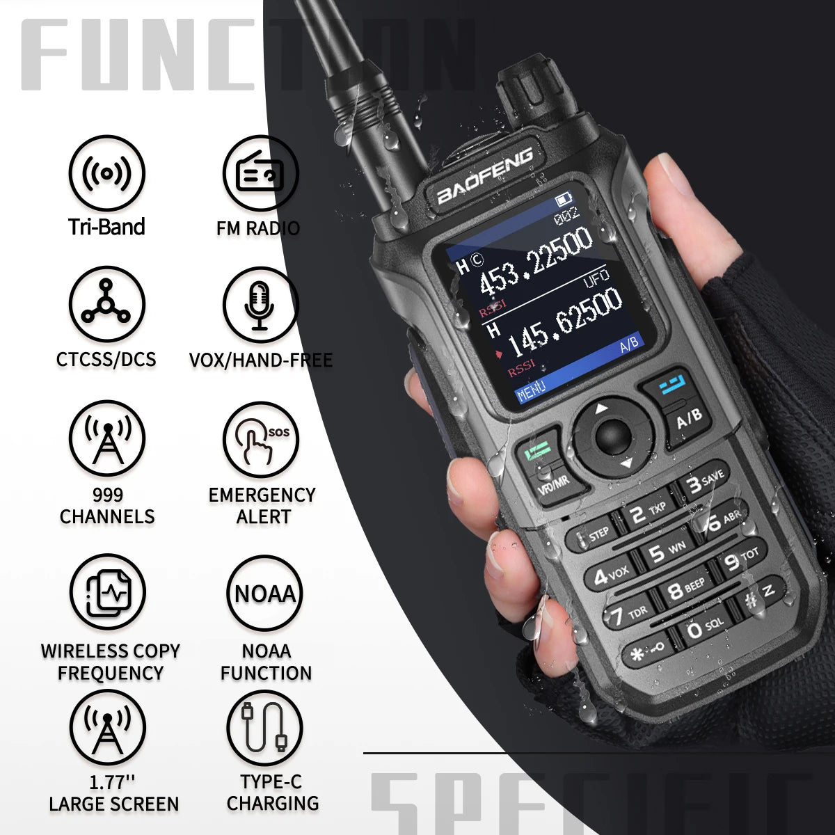 Survival Now™ Wireless Multi-Band Ham Radio