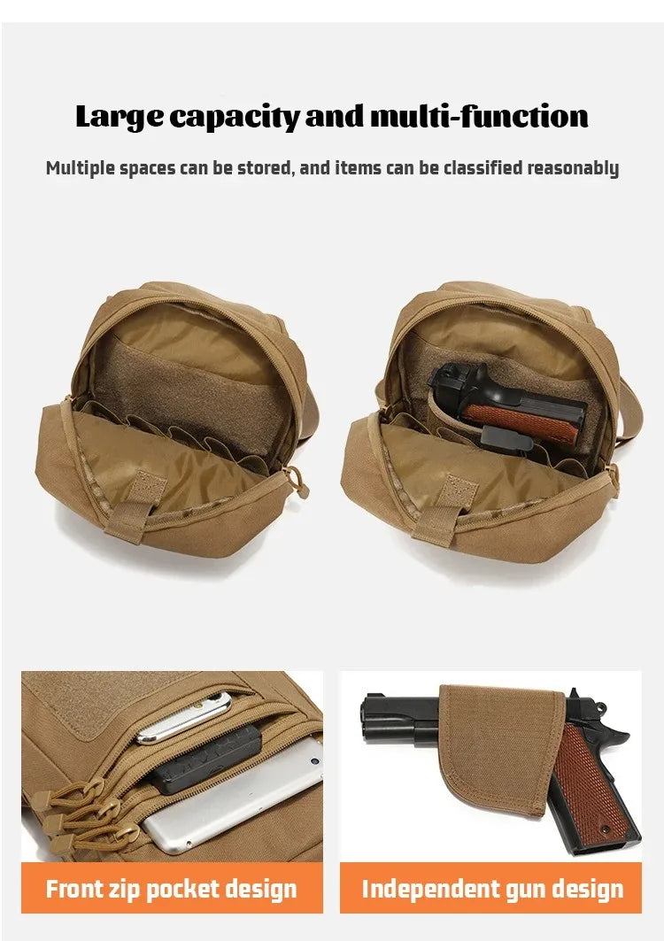 Survival Now™ Tactical Shoulder Chest Bag Pistol Holster