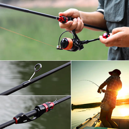 Survival Now™ Ultralight Carbon Fiber Casting Spinning Rod