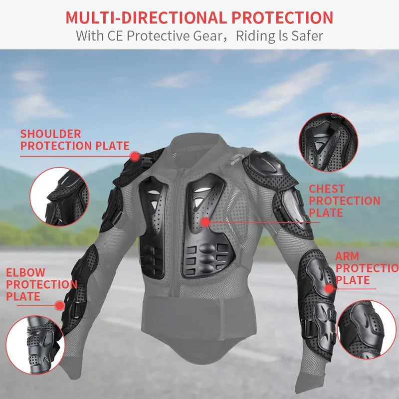 Survival Now™ Motorcycle Protective Jacket