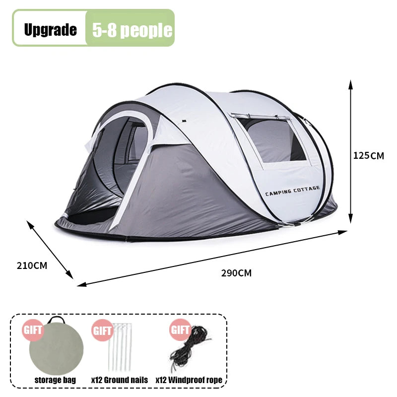 !!Survival Now™ Outdoor Automatic Camping Tent