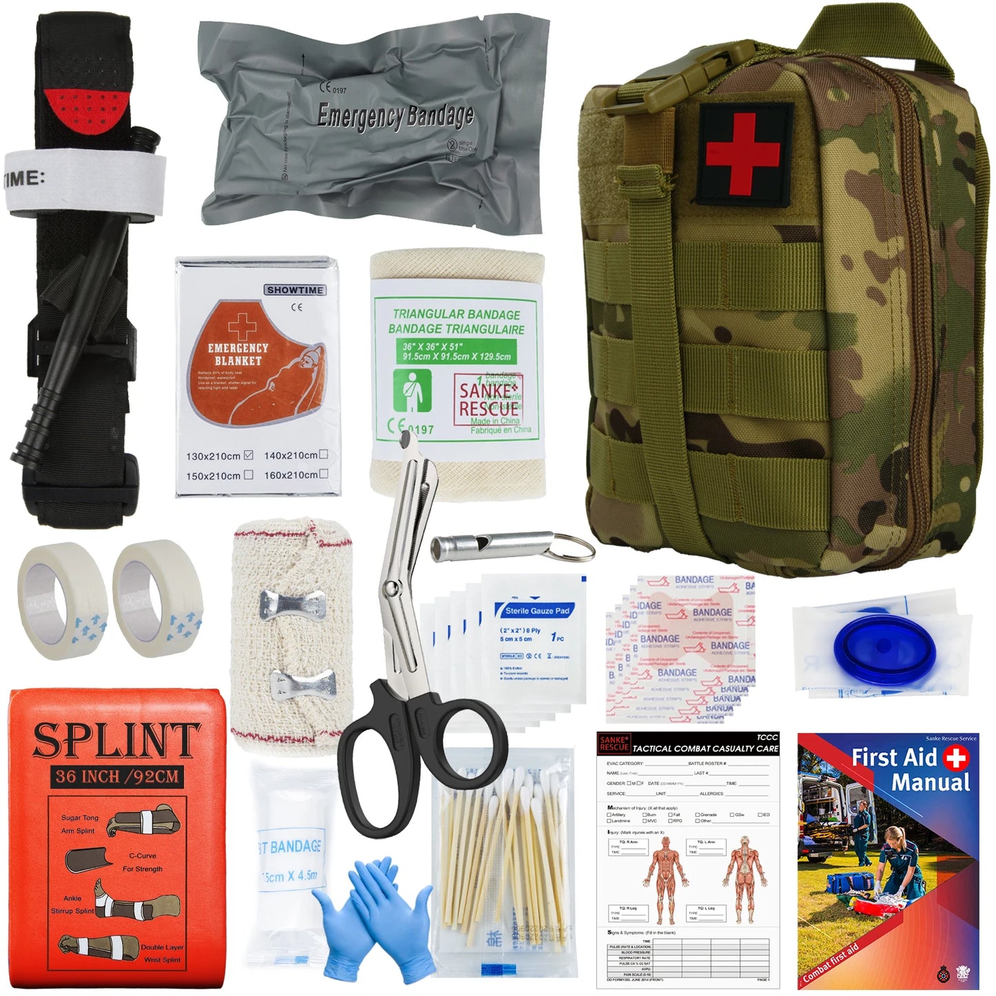 Survival Now™ Rescue EDC Pouch First Aid Kit