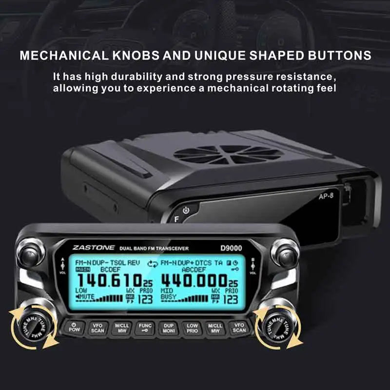 Survival Now™ D9000 Car Walkie Talkie Radio Station